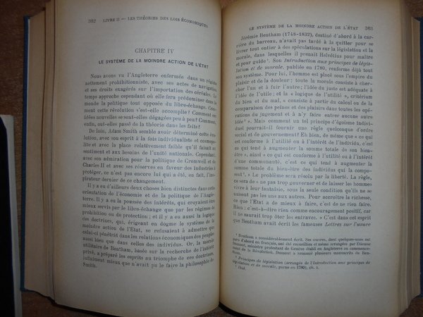 Histoire des Doctrines économiques