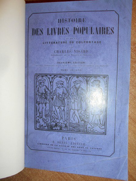 HISTOIRE des LIVRES POPULAIRES de la littérature du Colportage depuis …