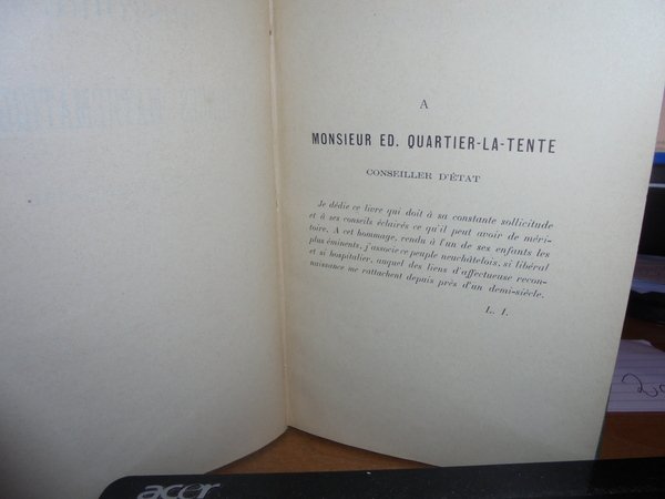 HISTOIRE des SCIENCES Mathématiques dans la SUISSE Française