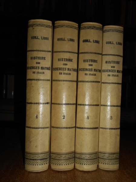 Histoire des Sciences Mathématiques en Italie