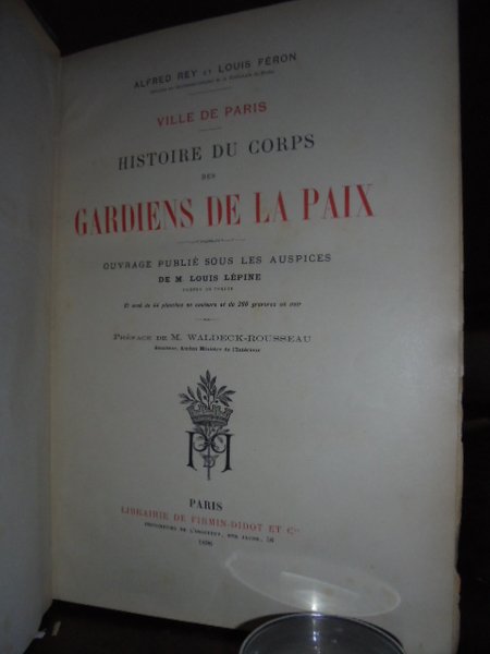 Histoire du corps des Gardens de la Paix. Ouvrage publié …