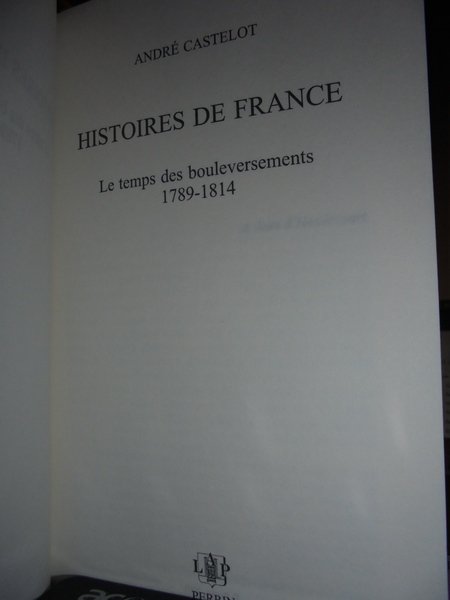 Histoires de France