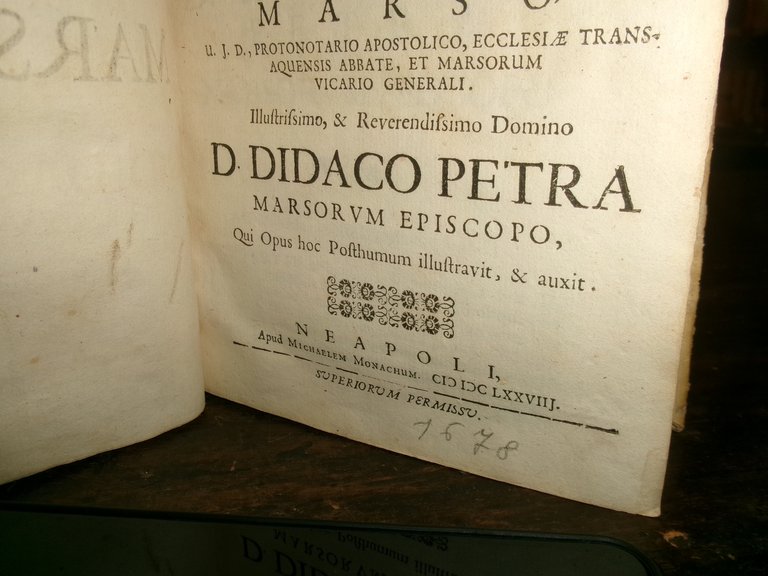 Historiae Marsorum libri tres, una cum eorundem episcoporum catalogo.