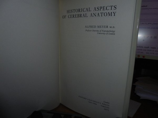 Historical Aspects of Cerebral Anatomy