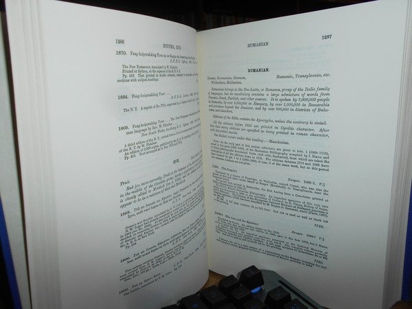 HISTORICAL CATALOGUE of the Printed Editions HOLY SCRIPTURE in The …