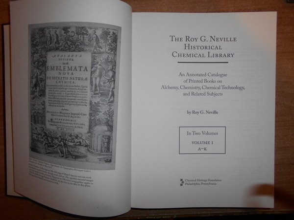 HISTORICAL CHEMICAL LIBRARY. An Annotated Catalogue of Printed Books on …