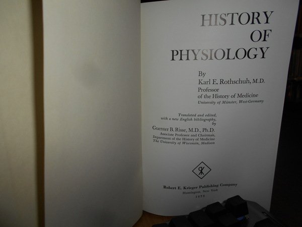 HISTORY OF PHYSIOLOGY