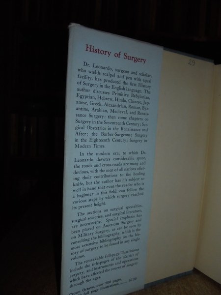 HISTORY of SURGERY