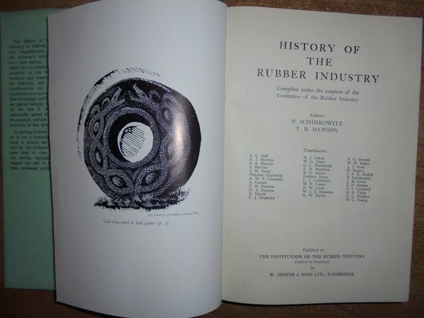 HISTORY of the RUBBER INDUSTRY.