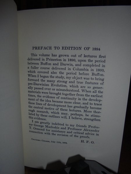 History, Philosophy and Sociology. From the Greeks to Darwin