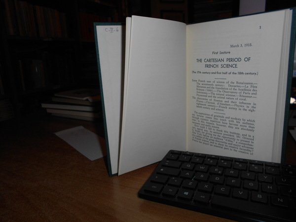 History, Philosophy and Sociology of Science and its principal doscoveries …