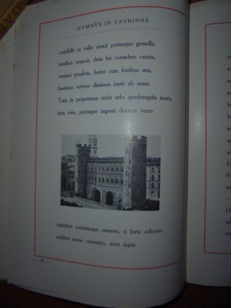 HYMNUS IN TAURINOS. ANNO AB ITALIA IN LIBERTATE VINDICATA QUINQUAGESIMO. …