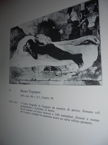 I classici dell'incisione -Catalogo completo dell'opera grafica di Gauguin