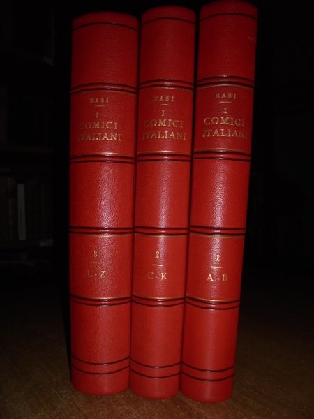 I COMICI ITALIANI. BIOGRAFIA, BIBLIOGRAFIA, ICONOGRAFIA