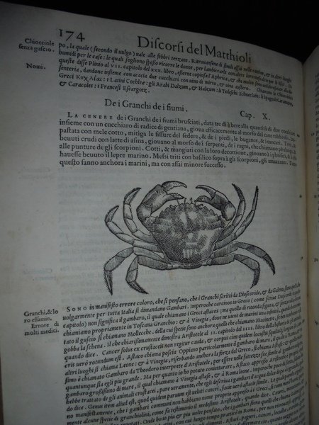 I Discorsi ne i sei libri della materia medicinale di …