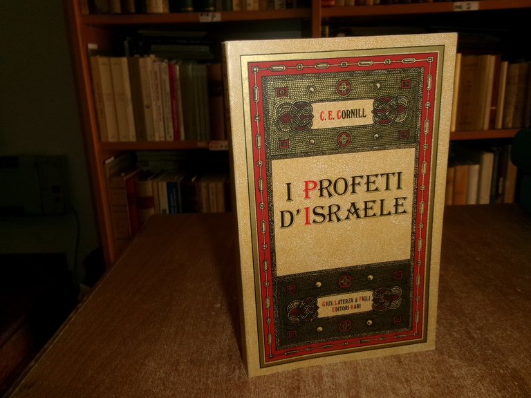 I Profeti d' Israele. Carlo Enrico Cornill 1983