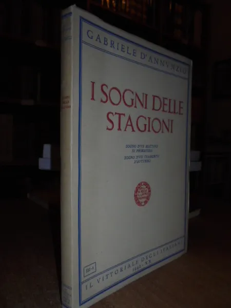 I Sogni delle stagioni. Sogno d' un mattino di primavera. …