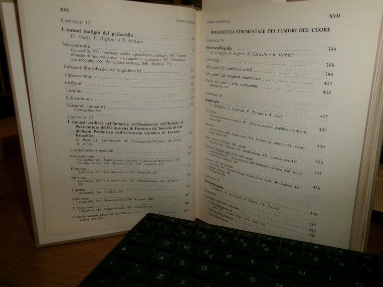 I TUMORI PRIMITIVI DEL CUORE. Patologia, Clinica e Terapia. PANSINI …