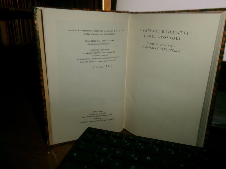 I Vangeli e gli Atti degli Apostoli tradotti dal greco …
