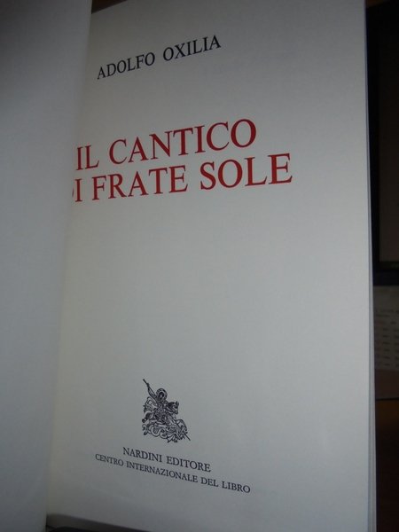 Il Cantico di Frate Sole