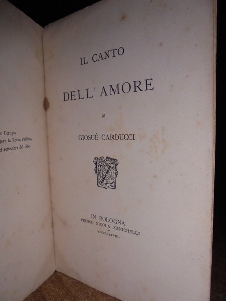 Il Canto dell' Amore