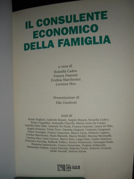 Il consulente economico della famiglia