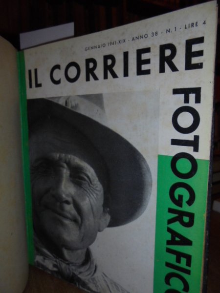 Il Corriere fotografico. Annata completa rilegata del 1941