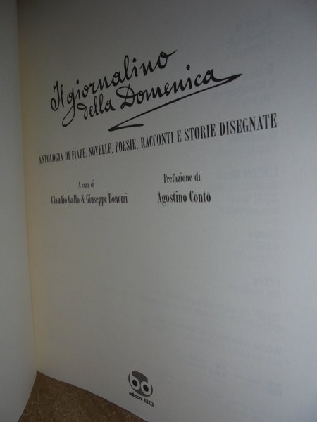 Il giornalino della Domenica. Antologia di fiabe, novelle, poesie, racconti …