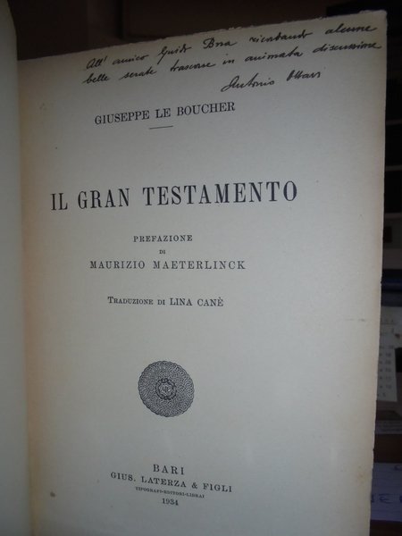 Il Gran Testamento