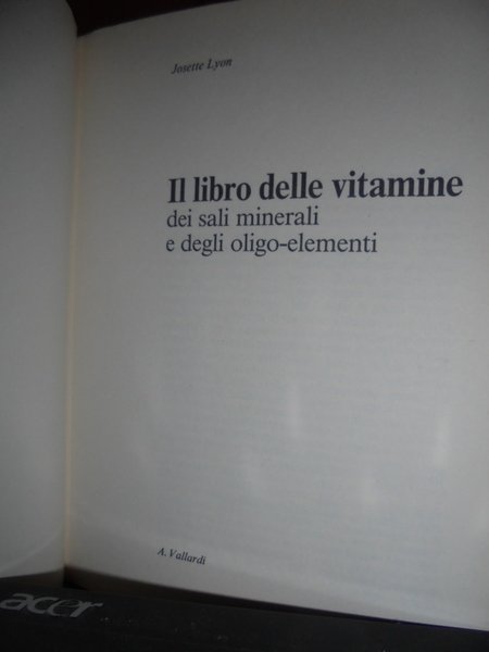 Il Libro delle Vitamine