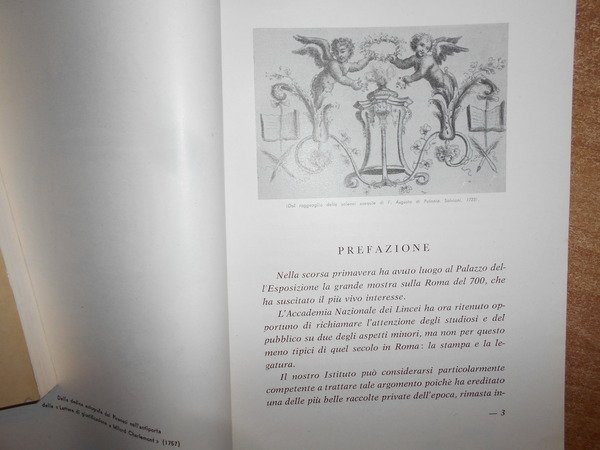 Il Libro Romano del Settecento. La Stampa e la Legatura