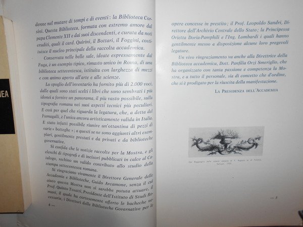 Il Libro Romano del Settecento. La Stampa e la Legatura