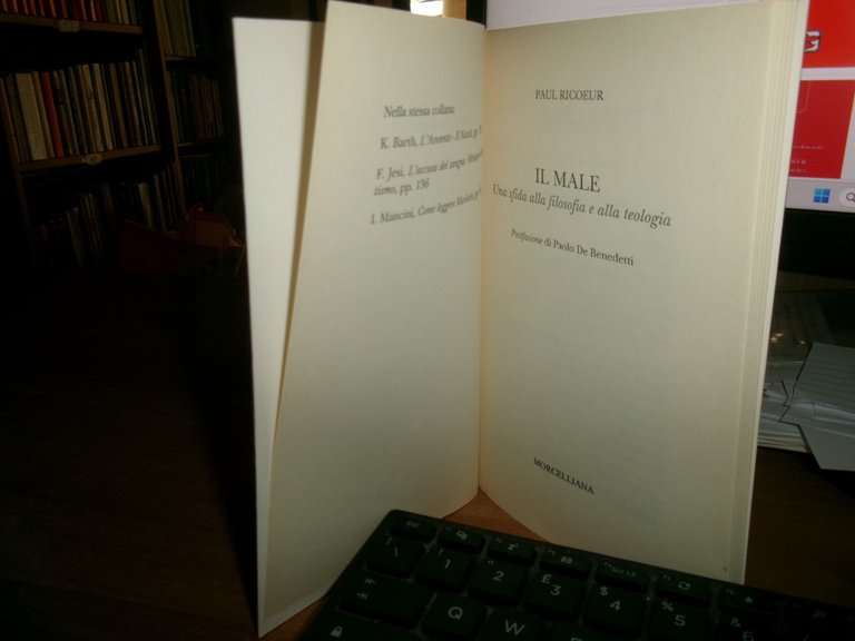 IL MALE Una sfida alla filosofia e alla teologia. PAUL …