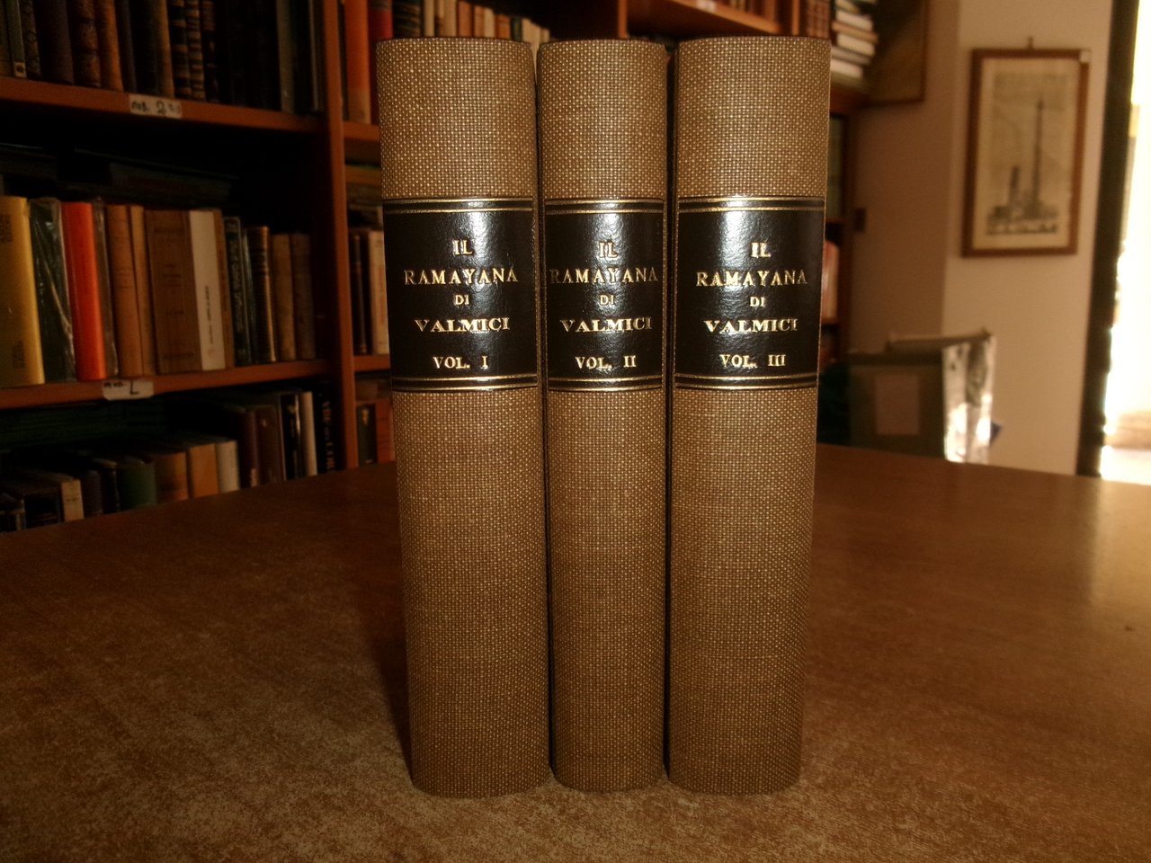 IL RAMAYANA di VALMICI per Gaspare Gorresio 1868 - 1870