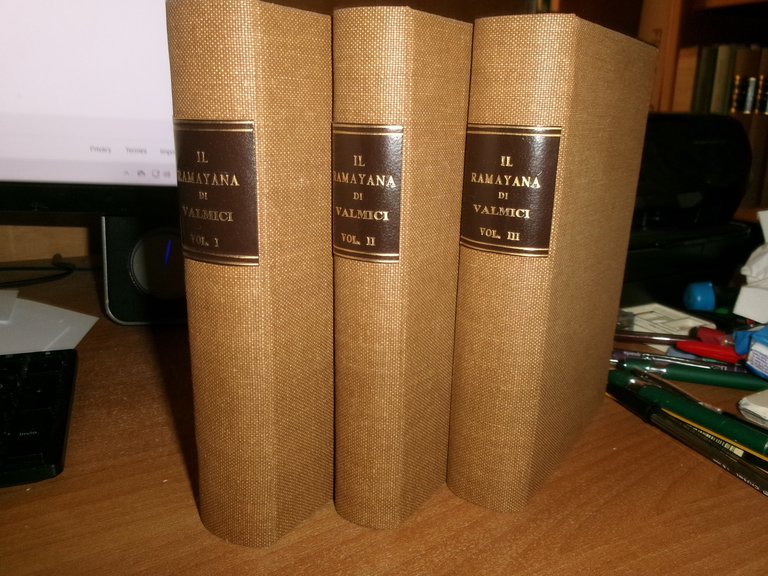 IL RAMAYANA di VALMICI per Gaspare Gorresio 1868 - 1870