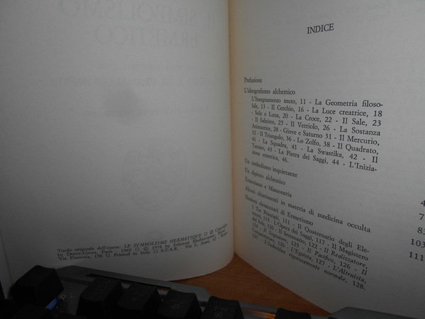 Il Simbolismo Ermetico nei suoi rapporti con l' Alchimia e …