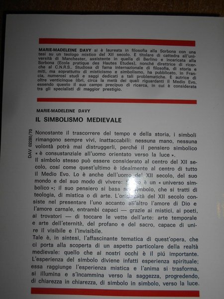 Il Simbolismo Medievale