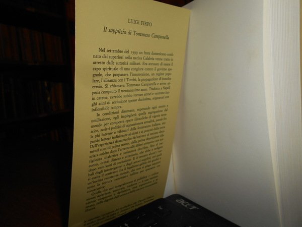Il Supplizio di TOMMASO CAMPANELLA