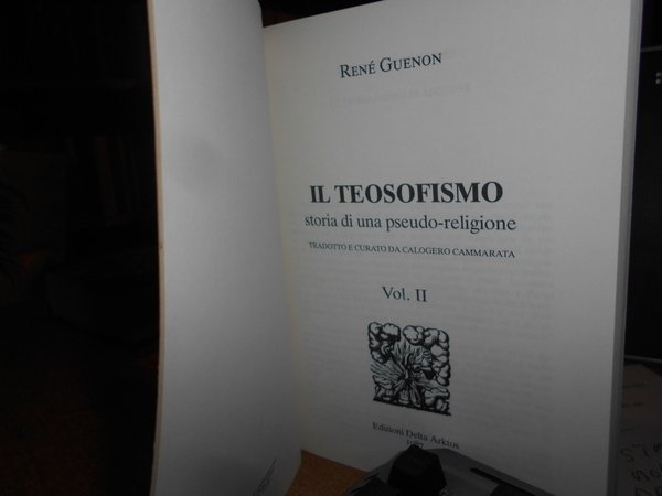 IL TEOSOFISMO storia di una pseudo-religione