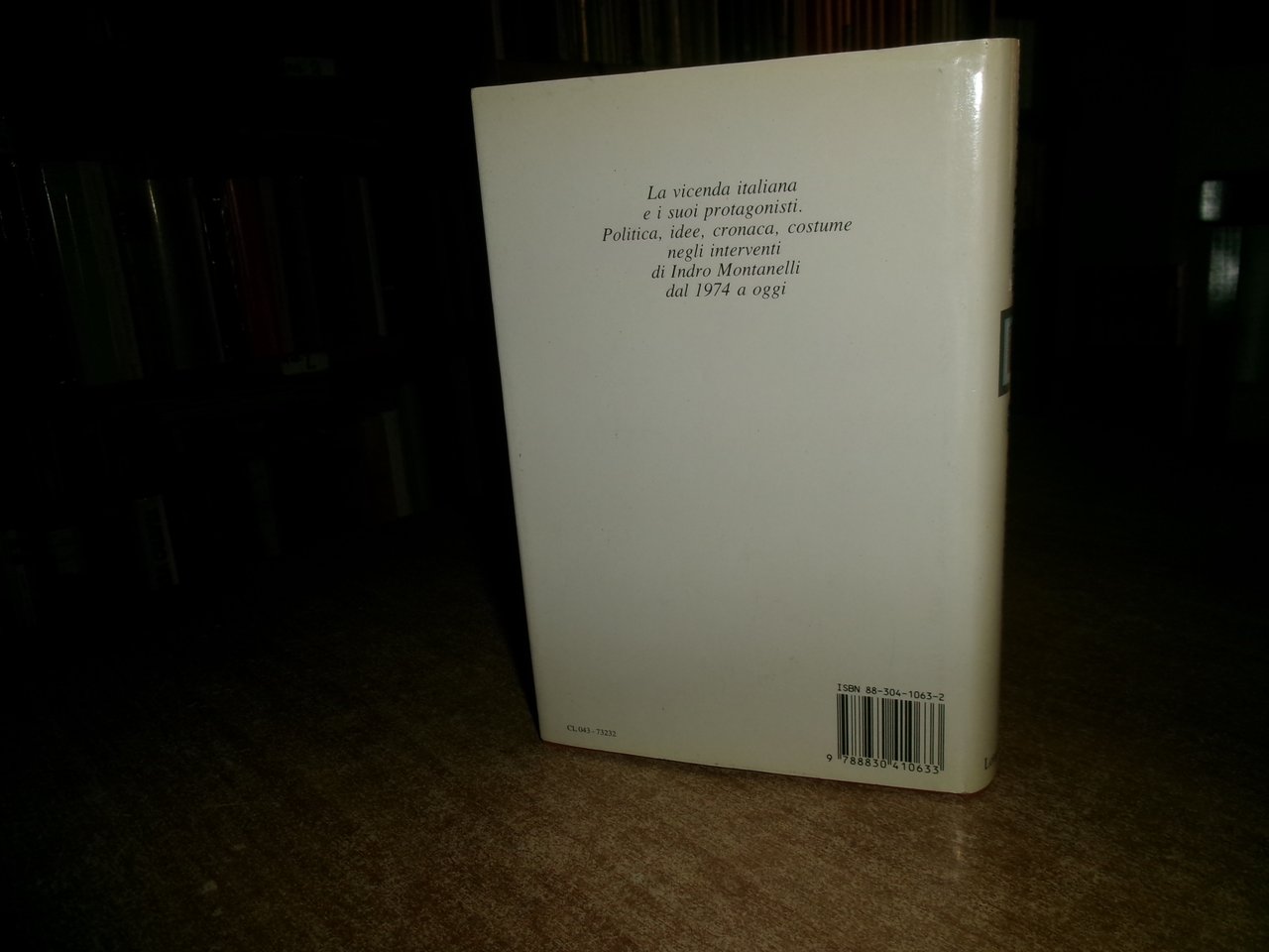 IL TESTIMONE - INDRO MONTANELLI 1992