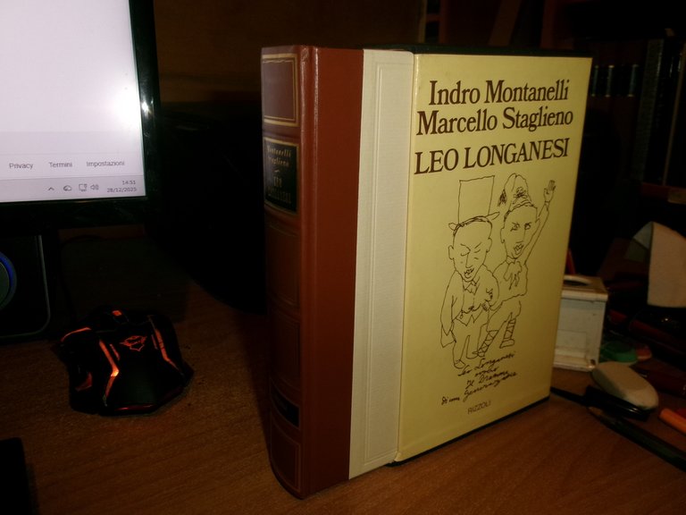 INDRO MONTANELLI - MARCELLO STAGLIENO. LEO LONGANESI 1984