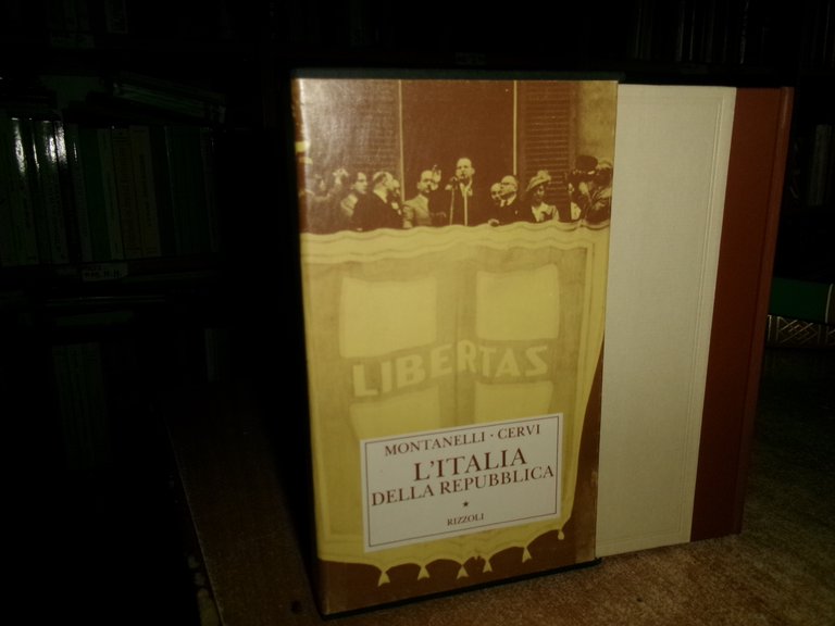 INDRO MONTANELLI - MARIO CERVI. L' ITALIA della Repubblica 1985 | Immagine Gallery 2