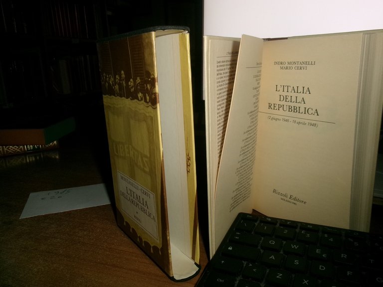 INDRO MONTANELLI - MARIO CERVI. L' ITALIA della Repubblica 1985 | Immagine Gallery 5