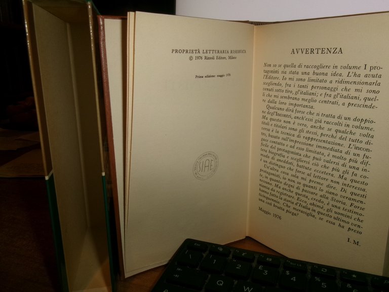 INDRO MONTANELLI. I Protagonisti 1976 | Immagine Gallery 6