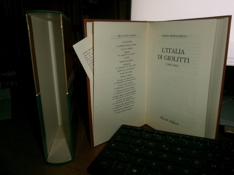 INDRO MONTANELLI. L' Italia di Giolitti (1900 - 1920) 1974