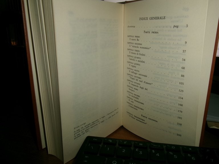 INDRO MONTANELLI. L' Italia di Giolitti (1900 - 1920) 1974