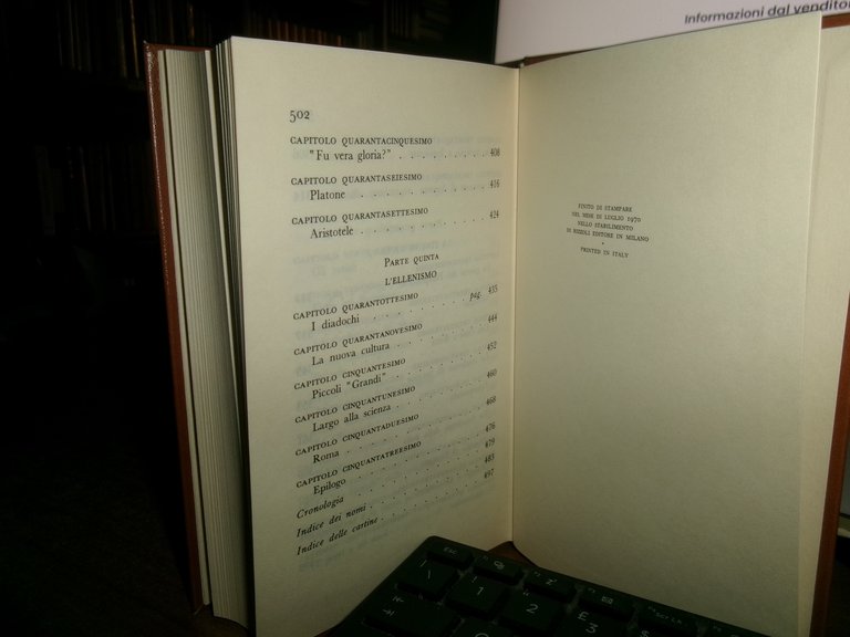 INDRO MONTANELLI. Storia dei Greci 1970 | Immagine Gallery 4