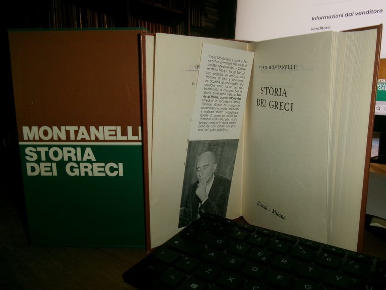 INDRO MONTANELLI. Storia dei Greci 1970 | Immagine Gallery 5