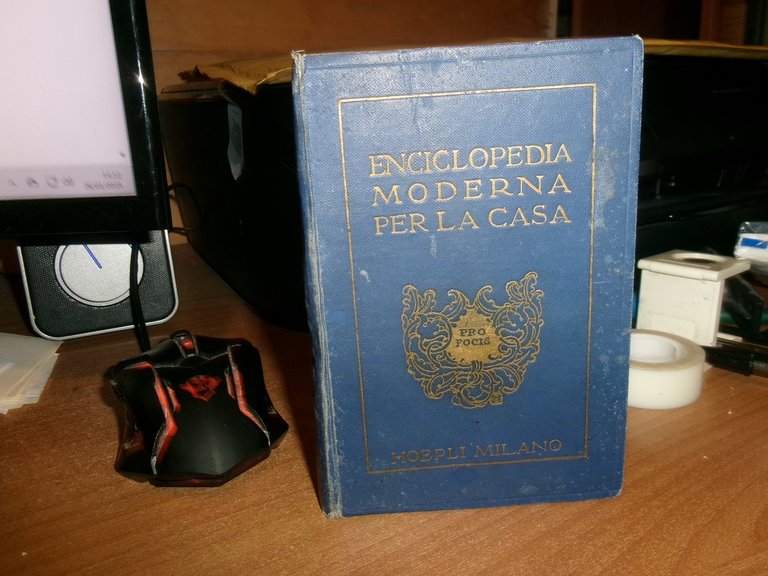 Ing. ITALO GHERSI. Ricettario... Enciclopedia Moderna per la Casa. HOEPLI, …