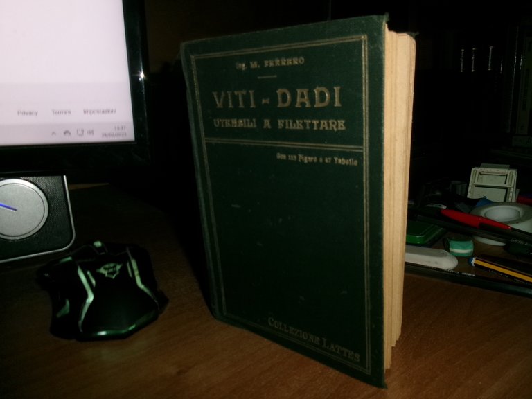 Ing. M. FERRERO. VITI - DADI Utensili a Filettare 1928